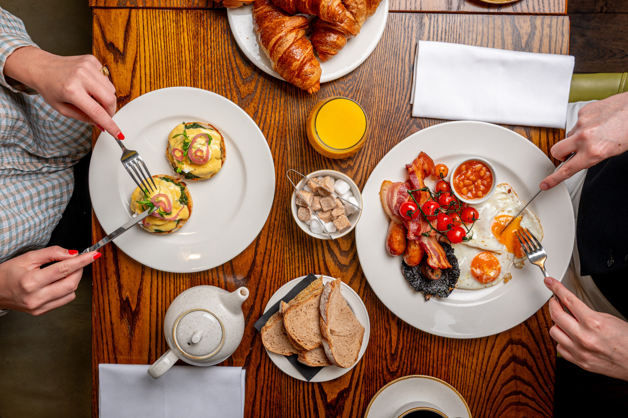 Breakfast at Chiswell Street Dining Rooms
