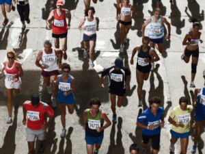 Image of London Marathon Celebrations at Kitty Hawk - Sunday 26th April